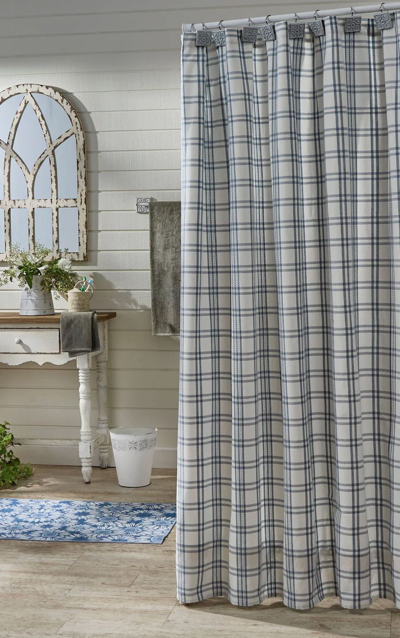 French Farmhouse Shower Curtain