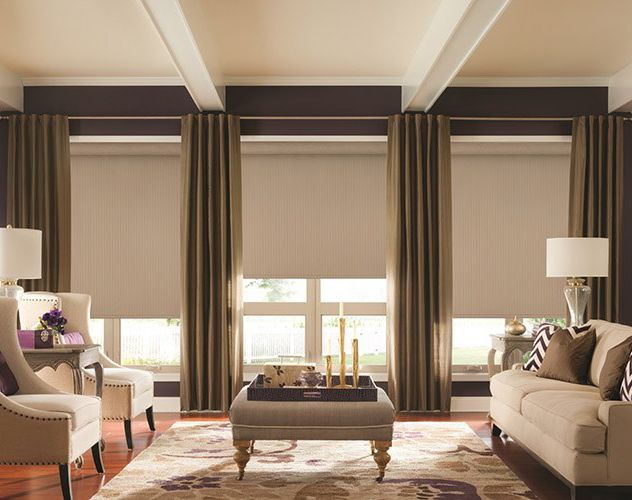 How to layer window treatments