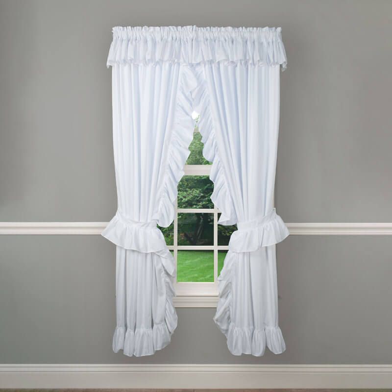 Classic Ruffled Curtains