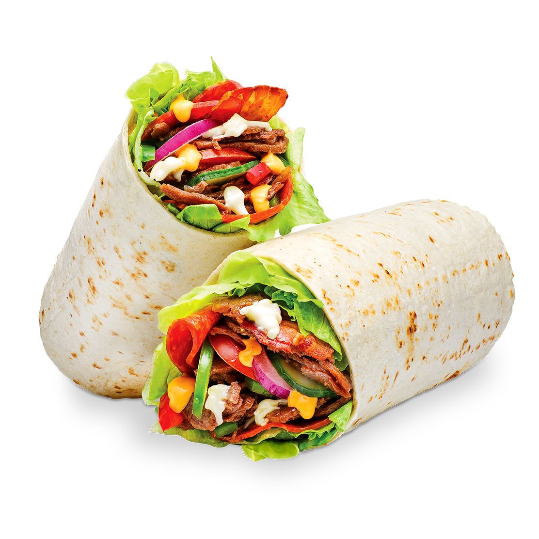 Wrap - Spicy Steak & Bacon