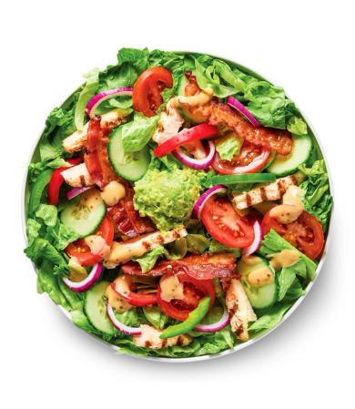 Salat - Chicken Bacon Guacamole