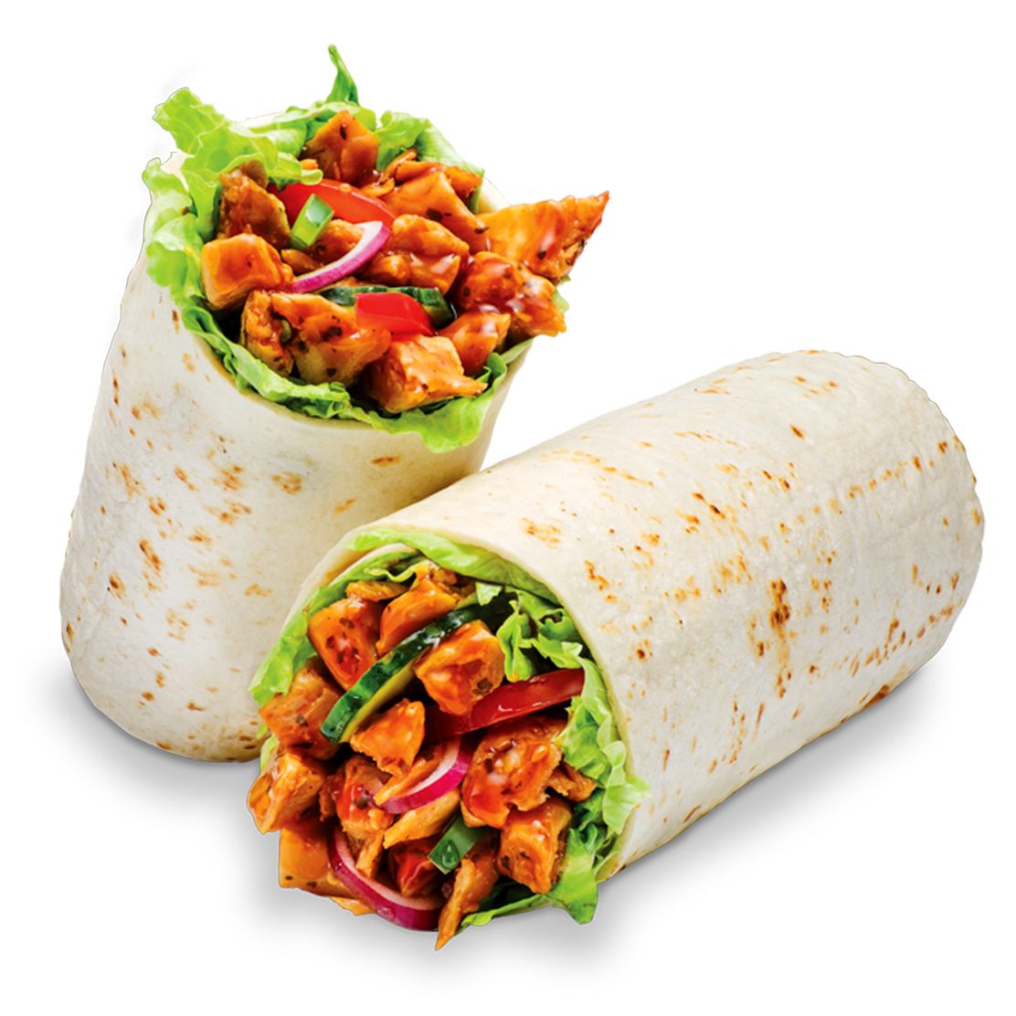 NoChicken Teriyaki Wrap