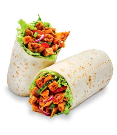 NoChicken Teriyaki Wrap