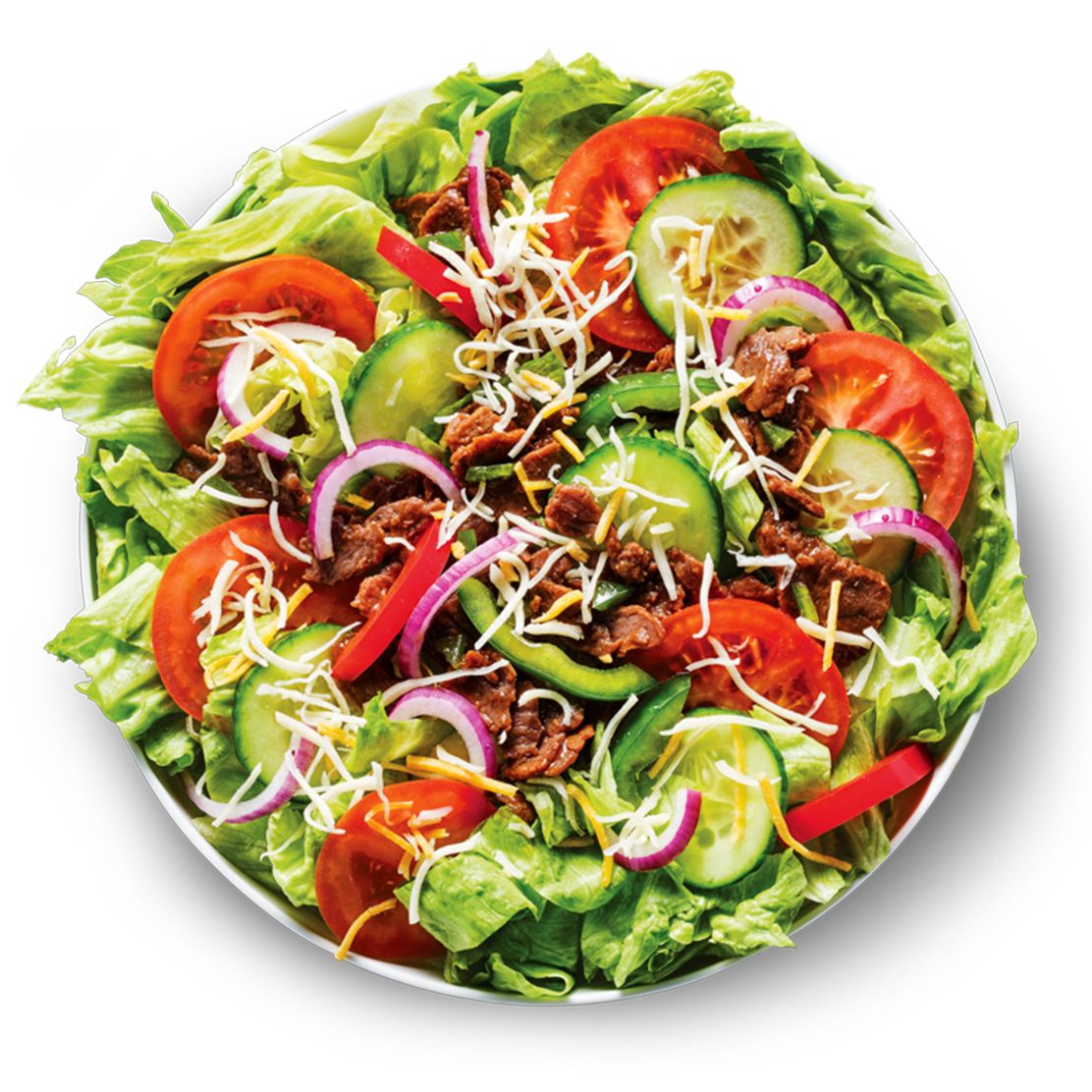 Steak & Cheese Salad