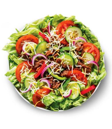 Steak & Cheese Salad