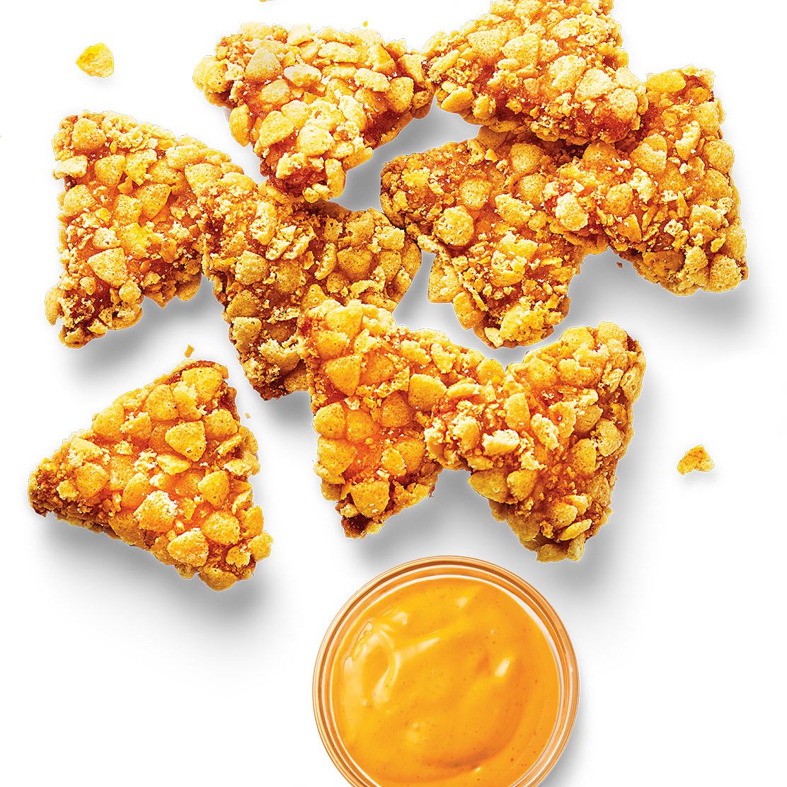 9 st Chicken Nuggets + dipp