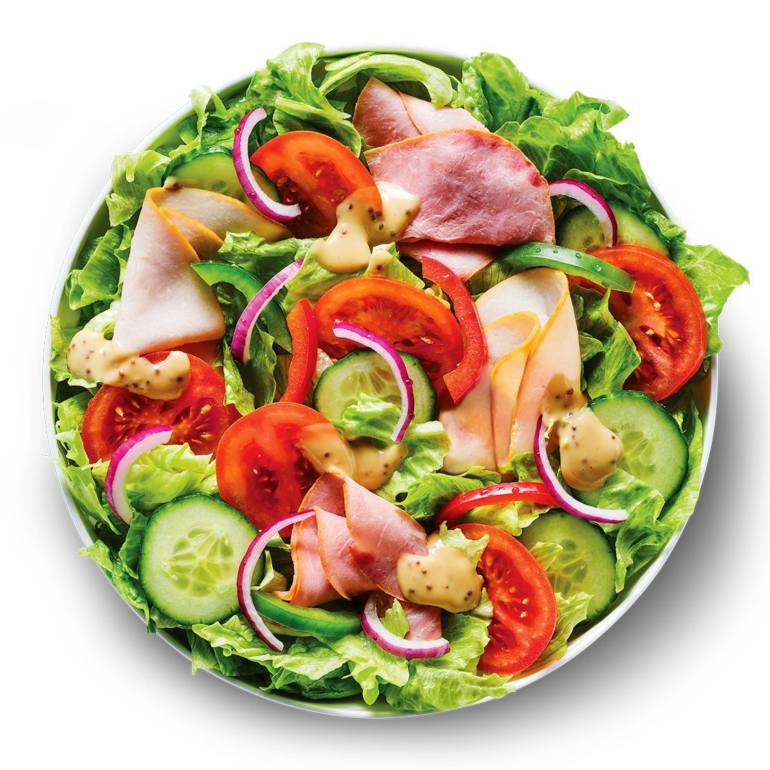 Salat - Kalkun & Skinke