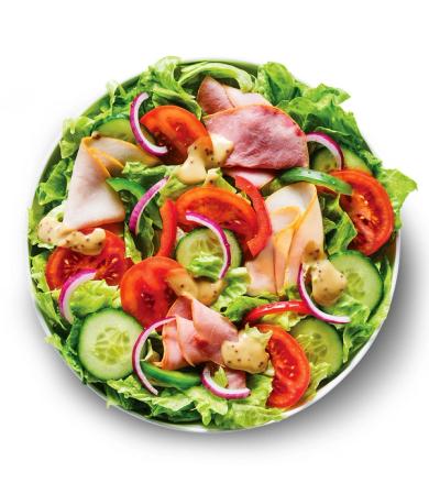 Salat - Kalkun & Skinke