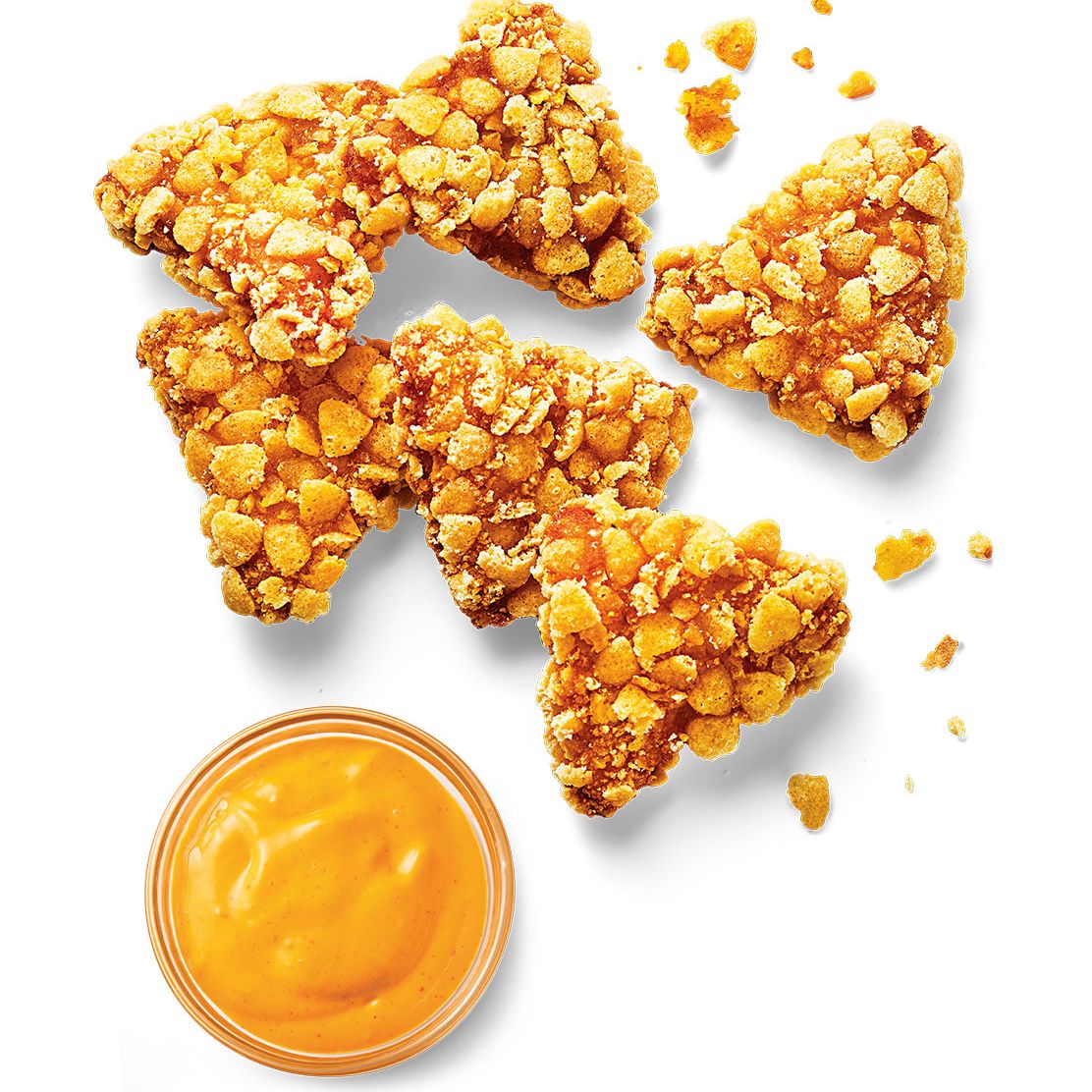 6 st Chicken Nuggets + dipp