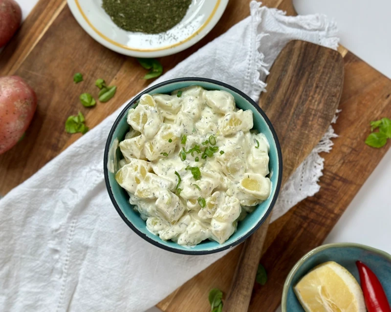 Kremet potetsalat