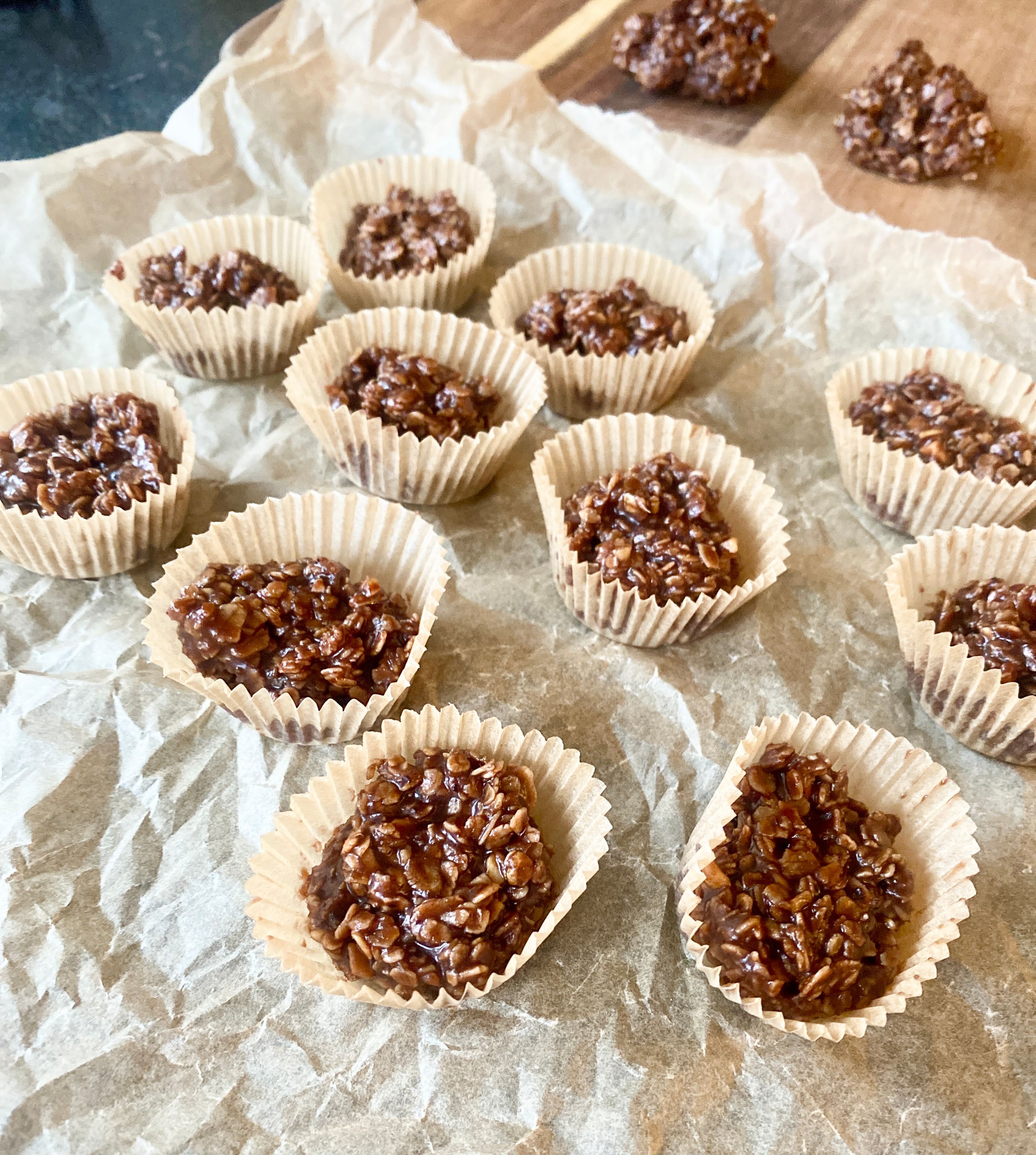 Nemme chokoladekager uden bagning