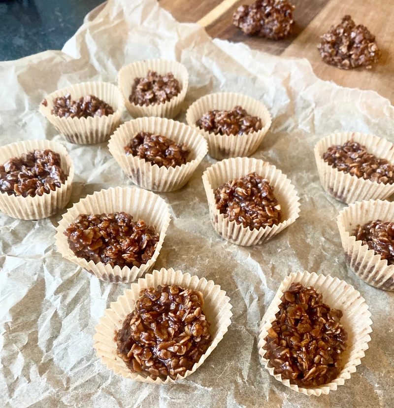 Nemme chokoladekager uden bagning