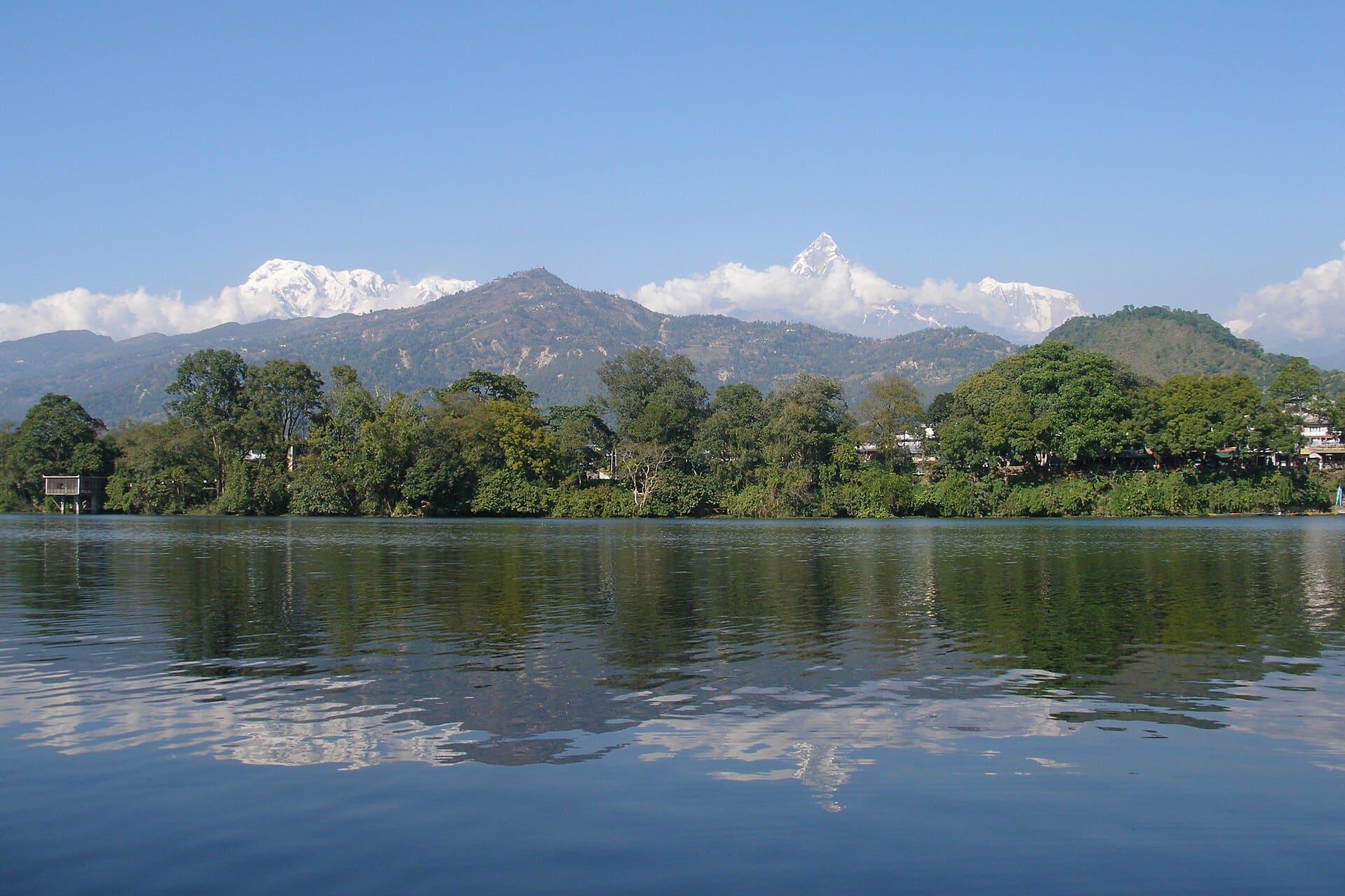 Phewa Lake, Pokhara, Nepal