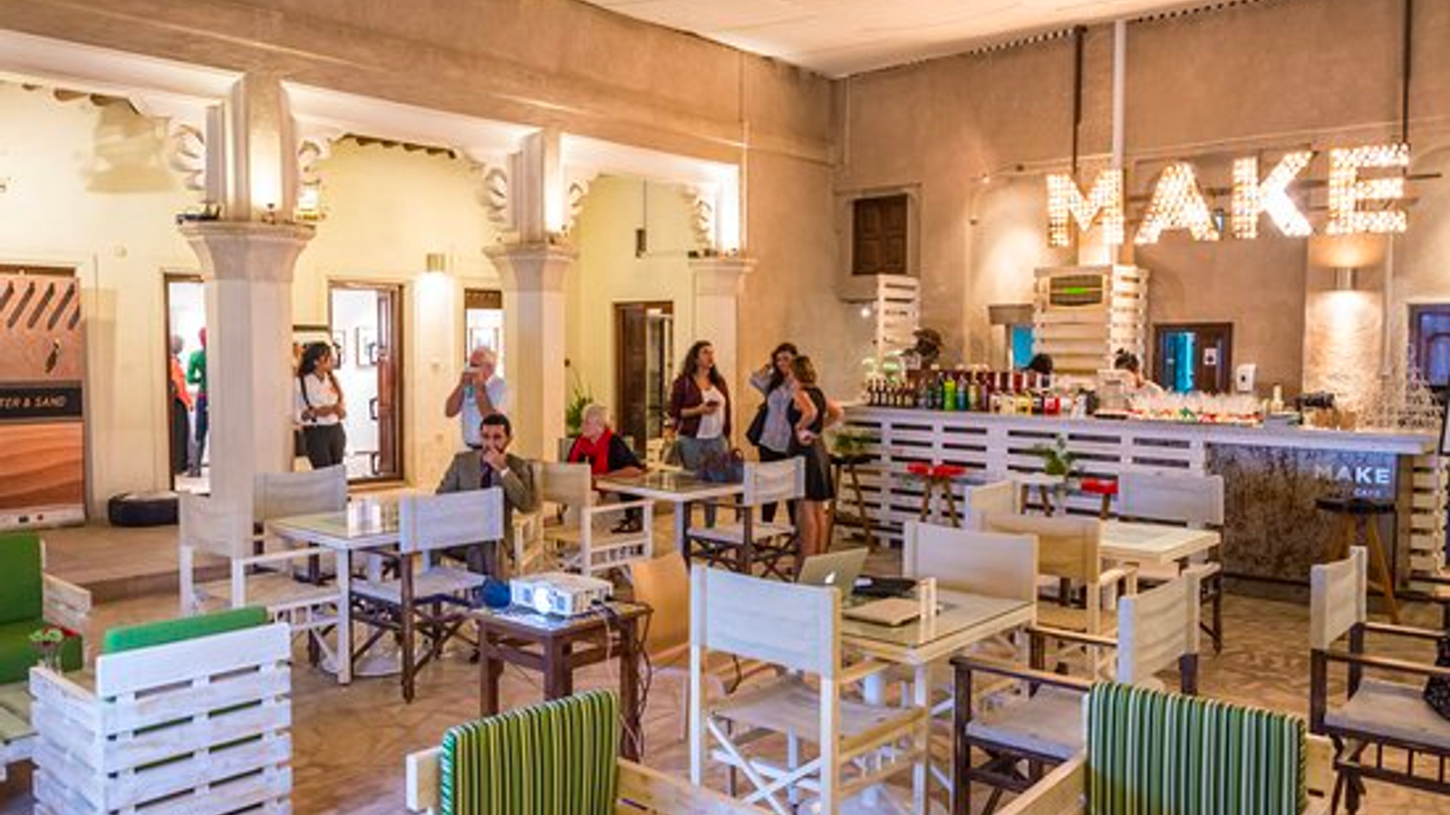 MAKE Art Cafe, Al Fahidi Historical Neighbourhood