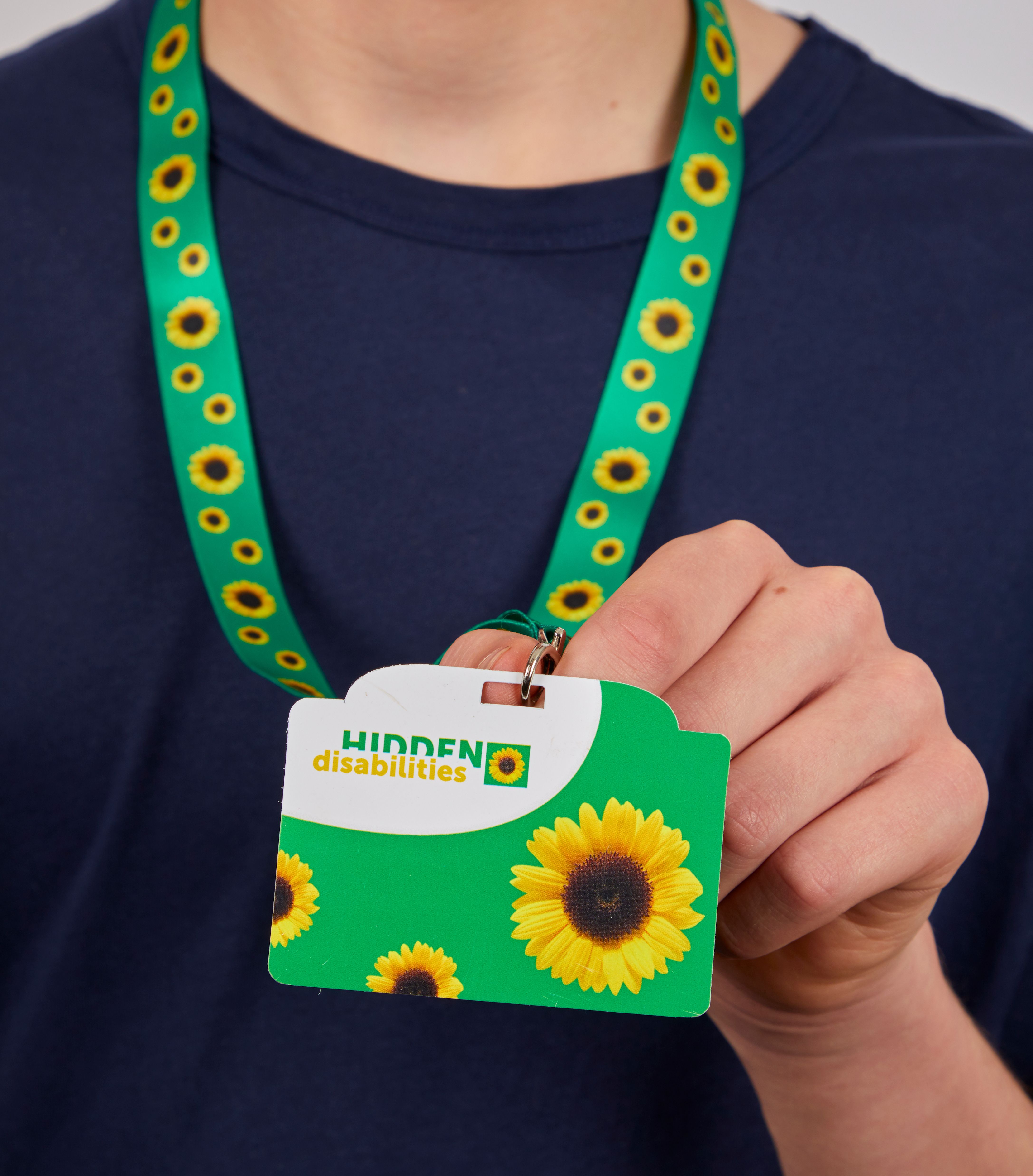 Sunflower lanyard