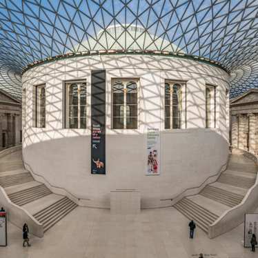 London - British museum - inside