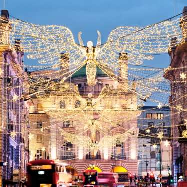 London Christmas lights