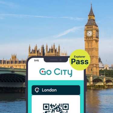 Screenshot on phone of Go City Pass in London