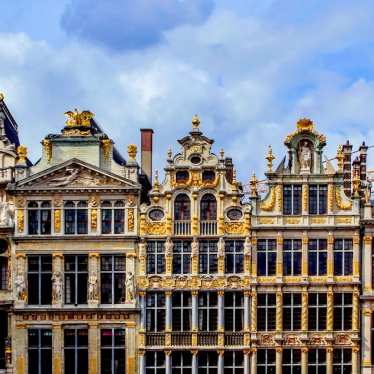 Beautiful architecture in Brussels