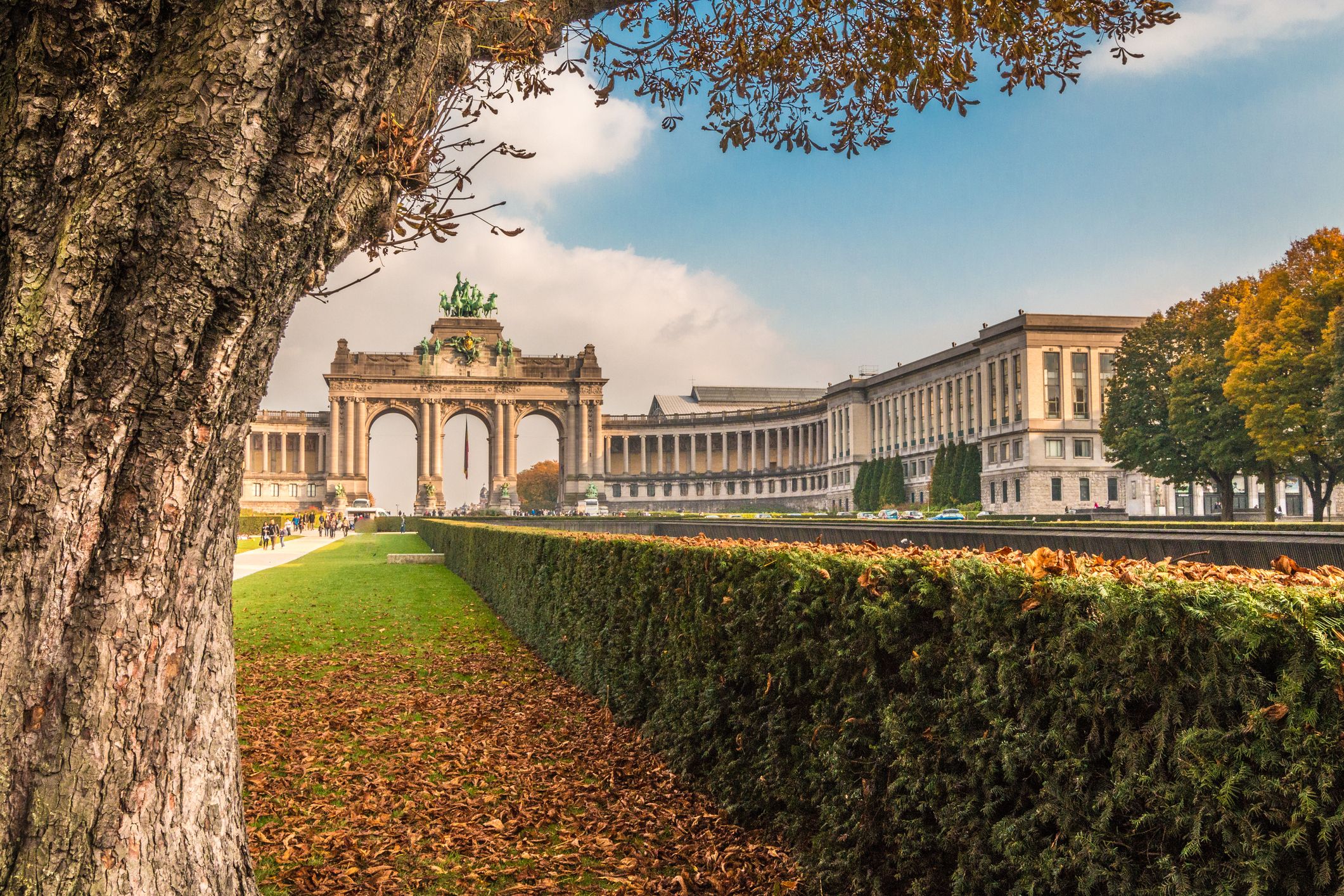 Brussels in Autumn, Cinquantenaire Arcade