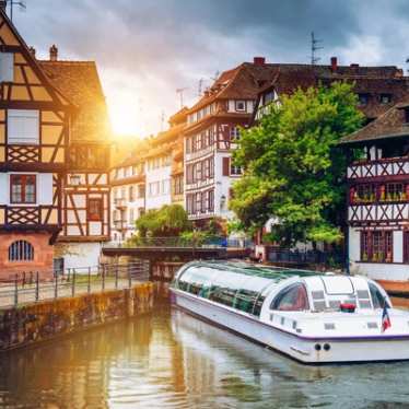 Petite France in Strasbourg - boat tour