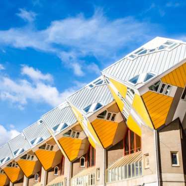 Cube houses in Rotterdam