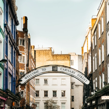 Welcome to Carnaby Street on a sunny day.