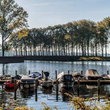 Tranquil Sloterplas Lake