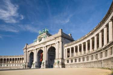 Brussels - Arch of triumph - Les Arcades du Cinquantenaire