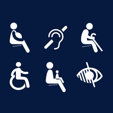 accessible travel icons - accessibility - Eurostar Assist