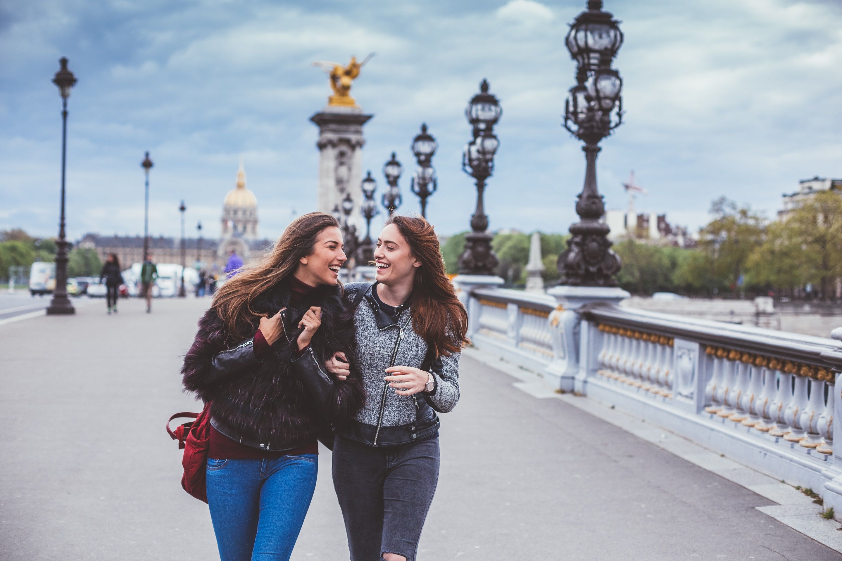 Paris -  friends - winter