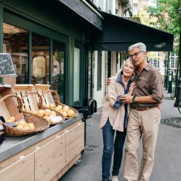 Paris - Older couple
