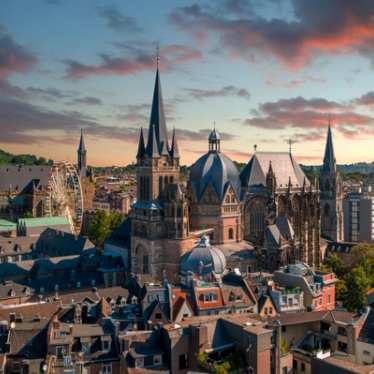 Dom Cathedral in Aachen, Germany