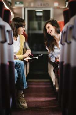 Delta - Thalys library - passengers on board
