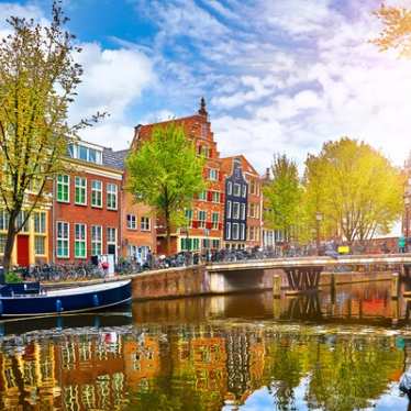 Amsterdam - spring - canal