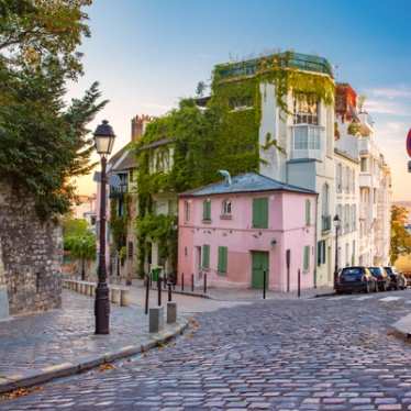 Paris Montmartre in Spring