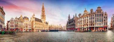 Brussels - Grand Place - Sunset