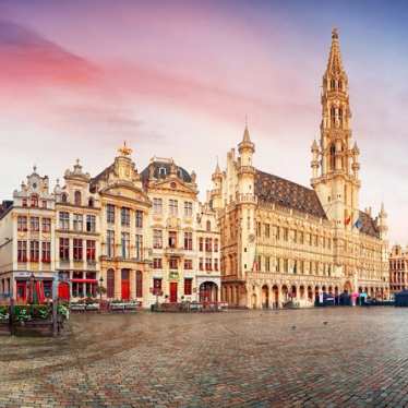 Brussels - Grand Place - Sunset