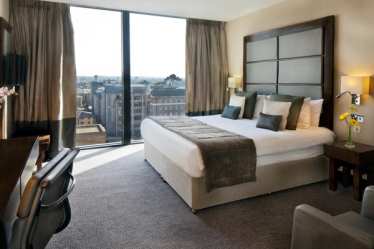 Superior room with view at the Leonardo Royal hotel London Tower bridge