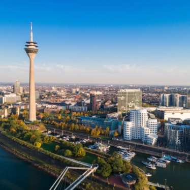 Dusseldorf - panoramic view - destination