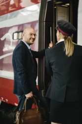 Delta - Thalys library - on board - customers and staff