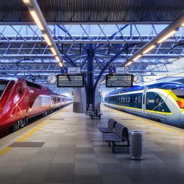 Thalys and Eurostar trains merged