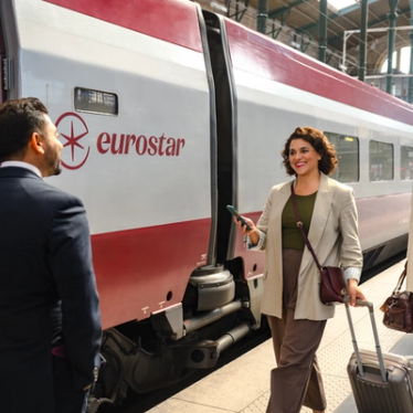 Train - Plattform - Passengers - Boarding - Suitcase