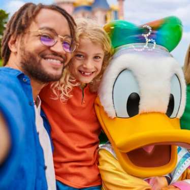 Donald and guests