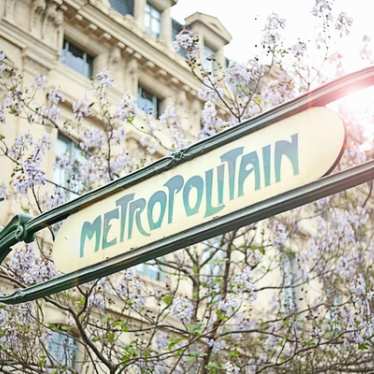 Metro Line in Paris