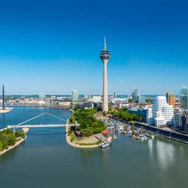 Düsseldorf Media Harbour in Germany