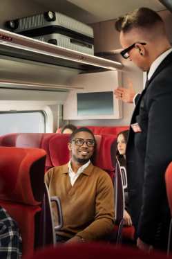 Delta - Thalys library - passengers on board - staff