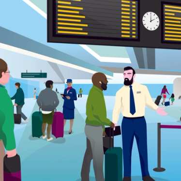 Illustration of Eurostar departure lounge