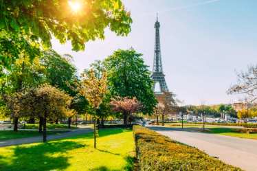 Paris - Eiffel Tower - Sun