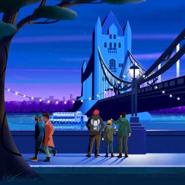 Tower Bridge Illustration London - delta